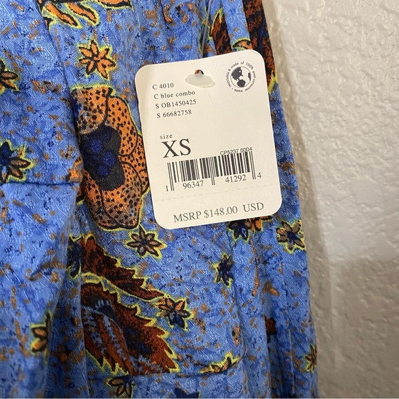 Free People Gigi Robe / Denim Combo - Picture 5 of 7